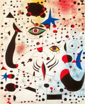 Joan Miró Painting - Cifras y constelaciones enamoradas de una mujer Joan Miró